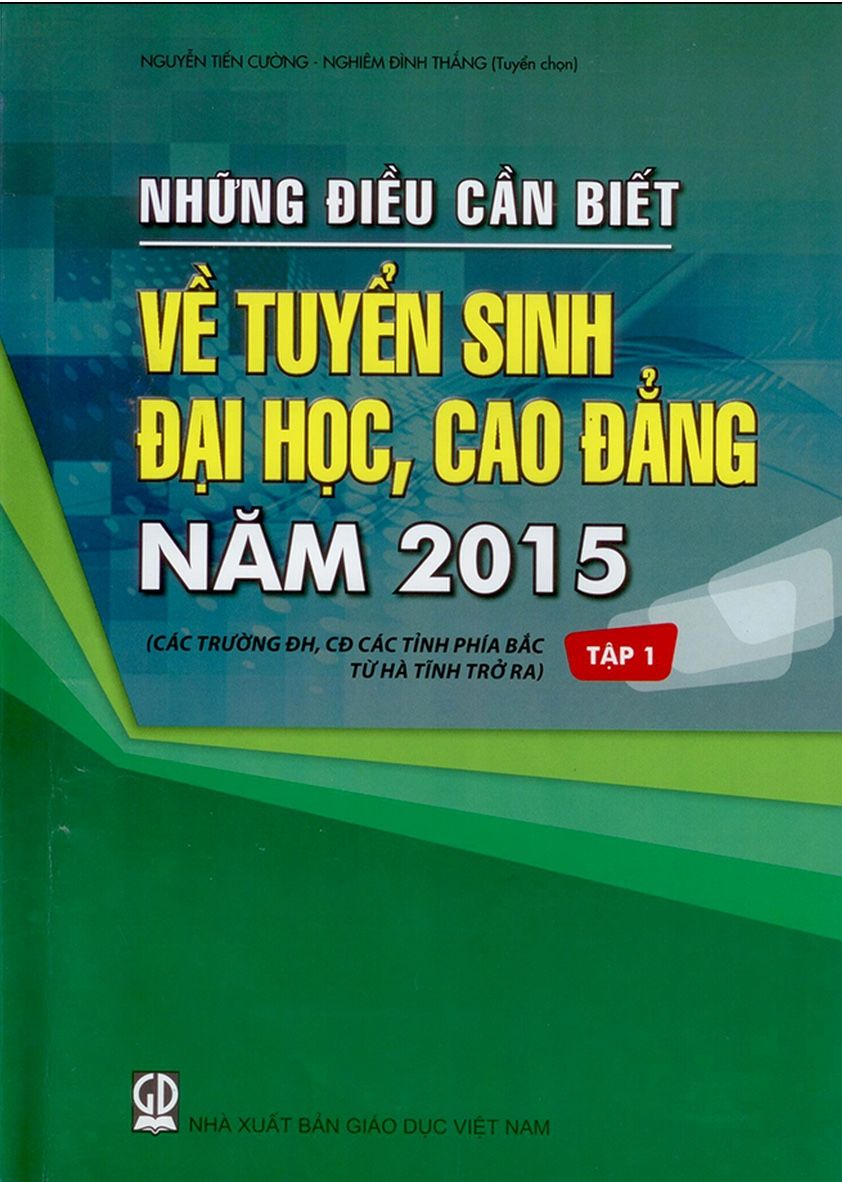Phát hành cuốn những điều cần biết về tuyển sinh ĐHCĐ năm 2015 Phát hành cuốn những điều cần biết về tuyển sinh ĐHCĐ năm 2015