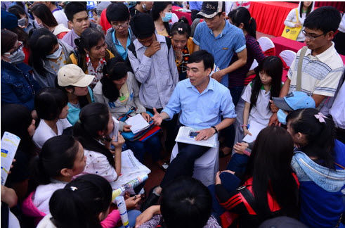 Học sinh quan tâm nhiều đến nhu cầu nhân lực