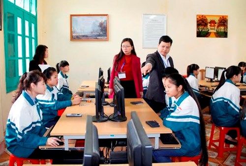 Học sinh Thái Nguyên thi thử vào ĐHQG Hà Nội bằng bài thi đánh giá năng lực - Ảnh 1