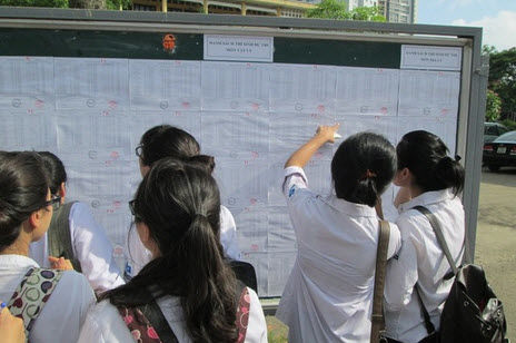 Kỳ thi THPT quốc gia 2015: Phân vân lựa chọn cụm thi