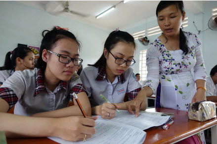 Phân chia thí sinh theo quận, huyện