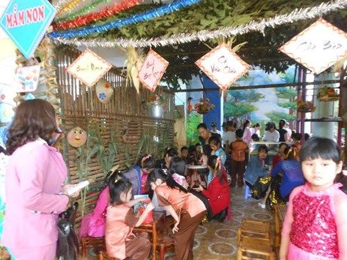 Tưng bừng Ngày hội vui khỏe cô và bé mầm non - Ảnh 1