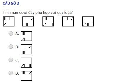 Thử sức với bộ đề kiểm tra IQ của học sinh