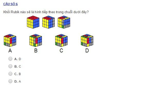 Thử sức với bộ đề kiểm tra IQ của học sinh