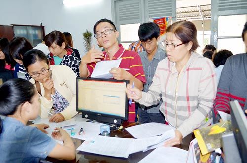 Đăng ký dự thi THPT quốc gia 2018: Mù mờ hướng dẫn - Ảnh 1