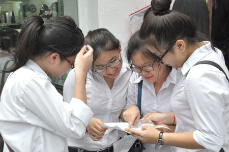 Đăng ký thi THPT quốc gia: Lưu ý ghi đúng cụm thi - Ảnh 1