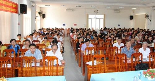 Buổi tập huấn cho giáo viên giảng dạy bộ môn Ngữ văn.