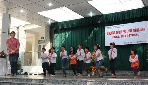 Học sinh trường tiểu học Nghĩa Tân (Hà Nội) hào hứng cùng Festival tiếng Anh  - Ảnh 3