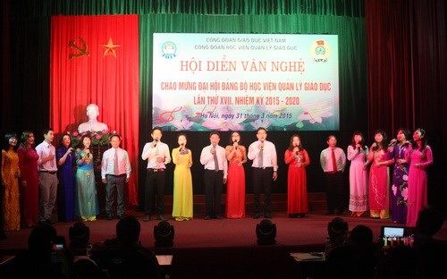 Hội diễn văn nghệ chào mừng Đại hội Đảng - Ảnh 2