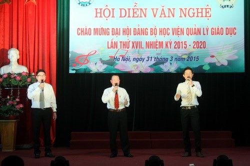 Hội diễn văn nghệ chào mừng Đại hội Đảng - Ảnh 8