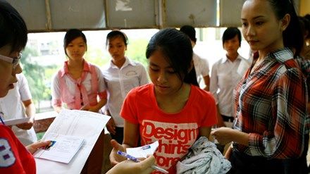 Không được xét tuyển nếu có môn thi đạt 1,0 điểm trở xuống