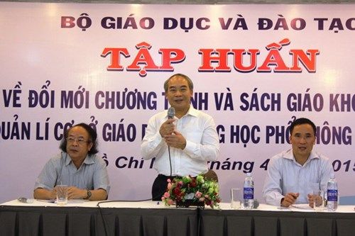 Sẽ có nhiều bộ SGK để các trường lựa chọn