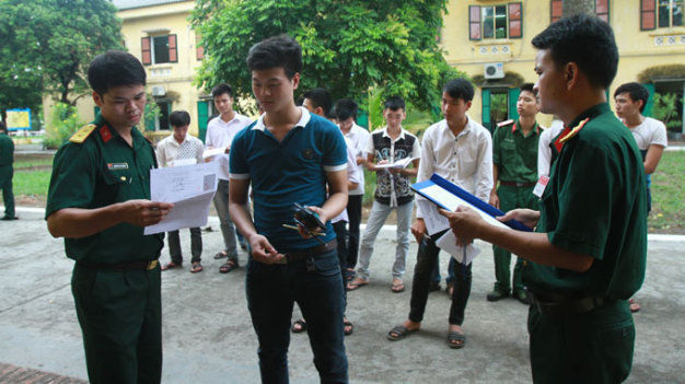 Quân nhân đăng kỹ xét tuyển ĐH, CĐ thế nào?