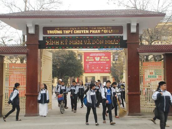 Phan Bội Châu, tuyển sinh, lớp 10, Nghệ An Phan Bội Châu, tuyển sinh, lớp 10, Nghệ An