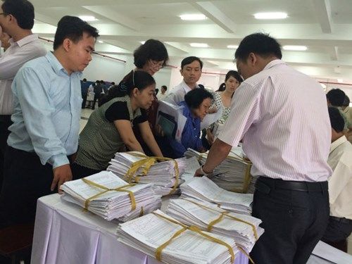 Nhiều cụm thi công bố số thí sinh đăng ký dự thi theo môn