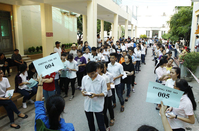 Tuyển sinh đại học kiểu mới: biết kết quả khi vừa làm xong