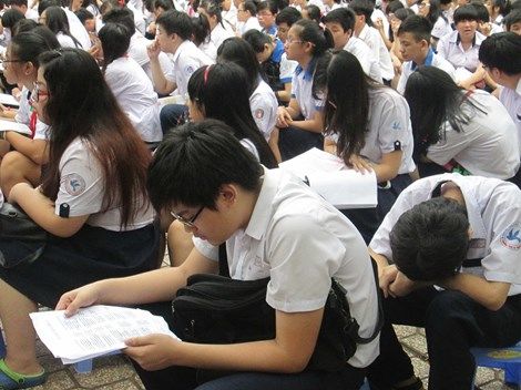 Ngày 11-6 học sinh TPHCM bắt đầu thi tuyển vào lớp 10