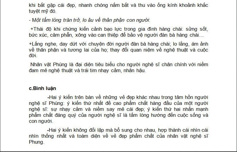 Đáp án đề thi thử THPT quốc gia môn Văn 2015 chuyên Lý Tự Trọng