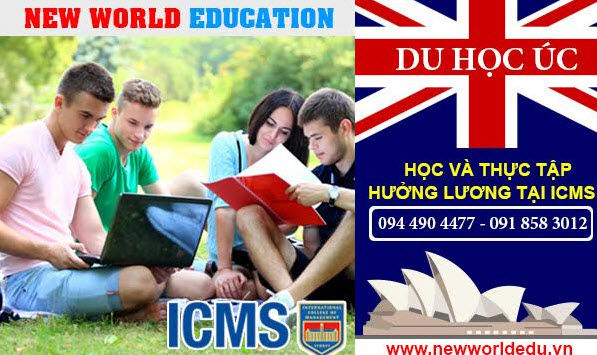 Du học Úc - Thực tập hưởng lương và cơ hội nghề nghiệp cùng ICMS