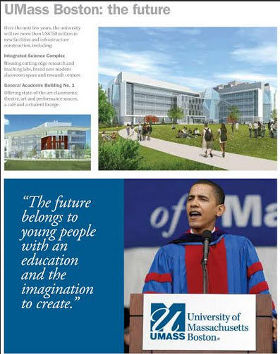 Chương trình tư vấn học bổng du học trường ĐH Massachusetts tại Boston, Dartmouth, Lowell