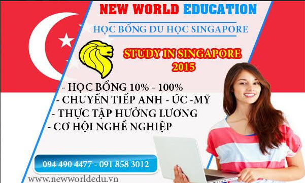 Học bổng du học Singapore 2015 Học bổng du học Singapore 2015