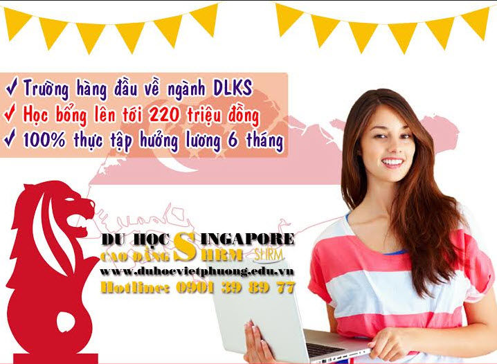 Học bổng và cơ hội nghề nghiệp ngành du lịch khách sạn tại Singapore