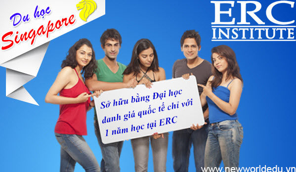 Hội thảo du học Singapore- Chuyển tiếp năm cuối lấy bằng đại học quốc tế tại trường ERC