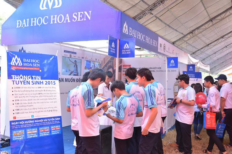 Nhiều cơ hội trúng tuyển vào trường Đại học Hoa Sen