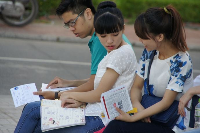 Công bố điểm thi THPT 2015: Một số cụm thi gửi kết quả