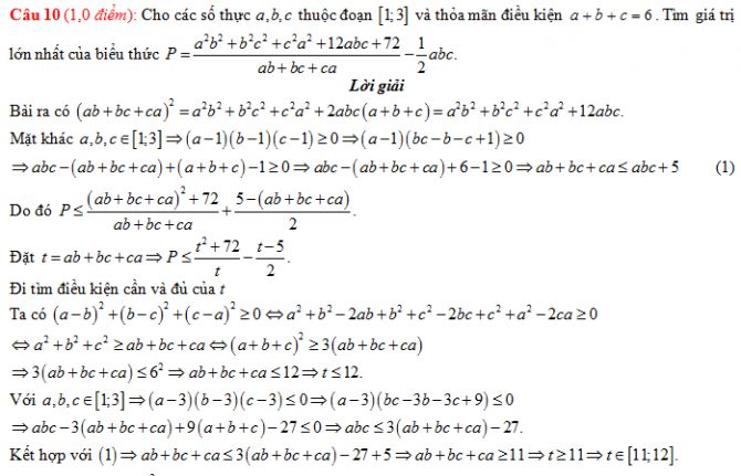 Đáp án đề thi đại học môn toán 2015 (Moon.vn) Đáp án đề thi đại học môn toán 2015 (Moon.vn)