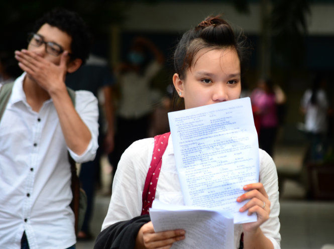 Đề Văn không như mong đợi