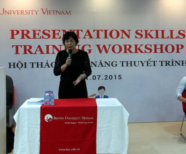 Đào tạo nâng cao kỹ năng thuyết trình trong lĩnh vực giáo dục tại Hà Nội