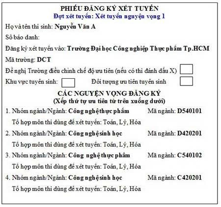 12 điều cần biết khi đăng ký xét tuyển ĐH, CĐ