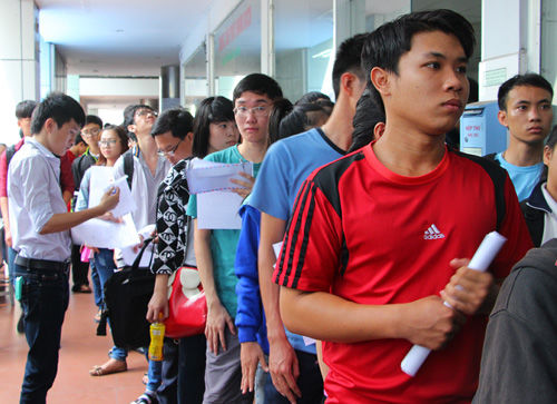 Gần 150 thí sinh đậu đại học không có tên trên phần mềm xét tuyển