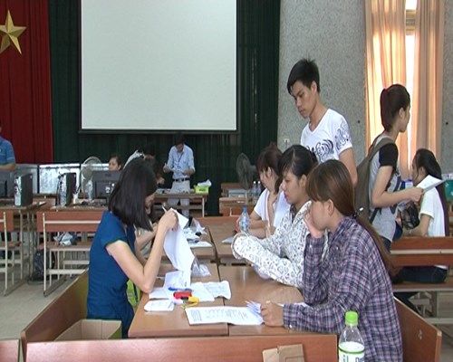 Hệ thống nộp hồ sơ qua Sở GD-ĐT đang hoạt động trơn tru