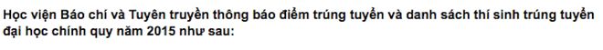 Điểm trúng tuyển nhóm ngành Khoa học Xã hội - Ảnh 1