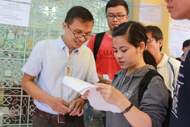 Tình hình xét tuyển ngày 17/8