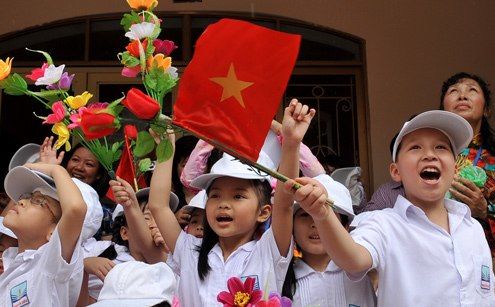 Trường học khai giảng đồng loạt sáng 5/9