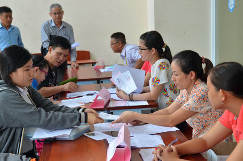Trường xét tuyển từ điểm sàn “bội thu” Trường xét tuyển từ điểm sàn “bội thu”