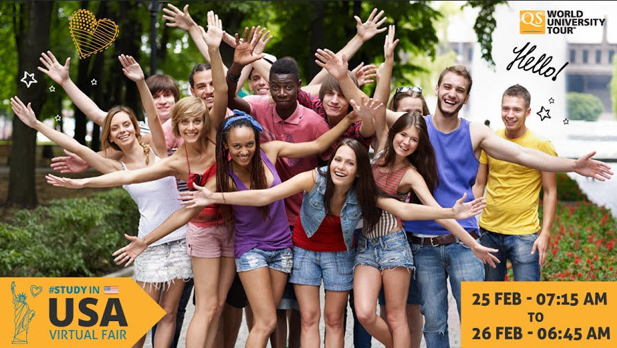 Cơ hội Du học Mỹ tại Triển lãm Trực tuyến của QS World University Tour Cơ hội Du học Mỹ tại Triển lãm Trực tuyến của QS World University Tour