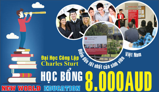 Học bổng du học Úc- $8,000 tại Đại học công lập Charles Sturt Học bổng du học Úc- $8,000 tại Đại học công lập Charles Sturt