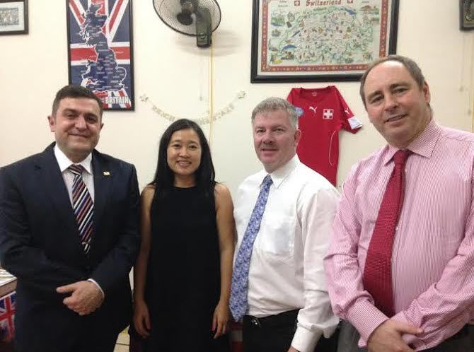 Hội thảo các trường Cesar Ritz, HIM, SHMS, IHTTI & CAA, Thuỵ Sĩ Hội thảo các trường Cesar Ritz, HIM, SHMS, IHTTI & CAA, Thuỵ Sĩ