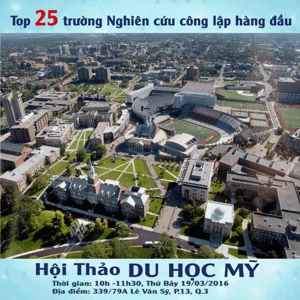 Hội thảo du học Mỹ Cincinnati - nhận ngay $3000 tiền mặt