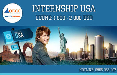 Thực tập tại Mỹ nhận lương lên đến 2000 USD