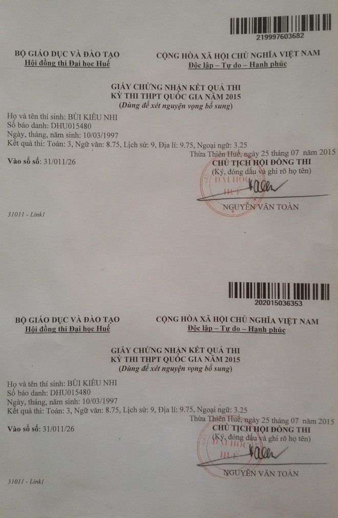 Bộ Công an sẽ xem xét trường hợp nữ sinh 29 điểm vẫn trượt đại học