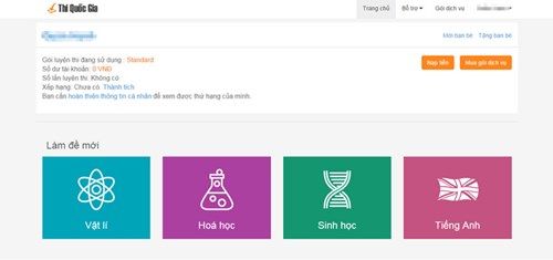 10.000 đồng/lần thi thử THPT Quốc gia trên smartphone