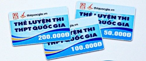 10.000 đồng/lần thi thử THPT Quốc gia trên smartphone