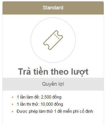 10.000 đồng/lần thi thử THPT Quốc gia trên smartphone