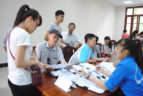 Chỉ phải nộp giấy chứng nhận kết quả khi đã trúng tuyển