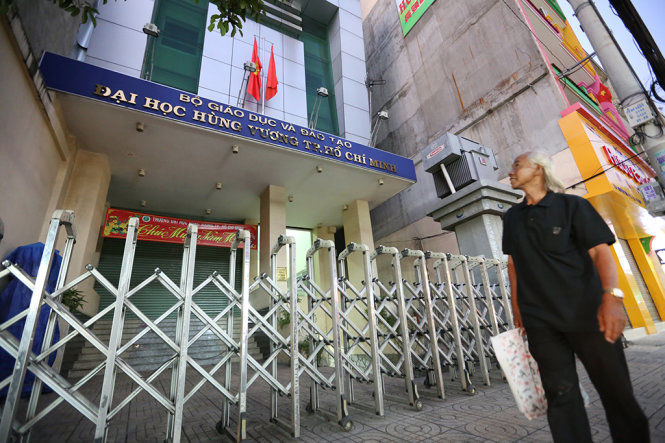 ĐH Hùng Vương cho nghỉ toàn bộ giảng viên